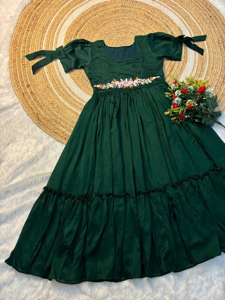 😍😍Premium Vichithra Silk Yamini Maxi Gown😍😍 5