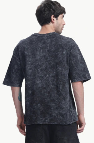 Optic Wash Tshirts - French Terry Cotton T-Shirt 5