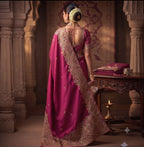SPACE SILK EMBROIDERY WITH SEPARATE BLOUSE 3