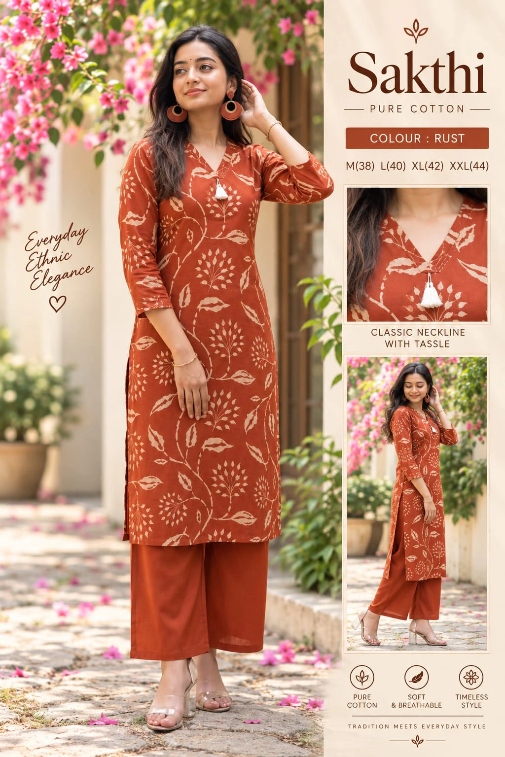 Cotton Co-Ord Set for Women 3