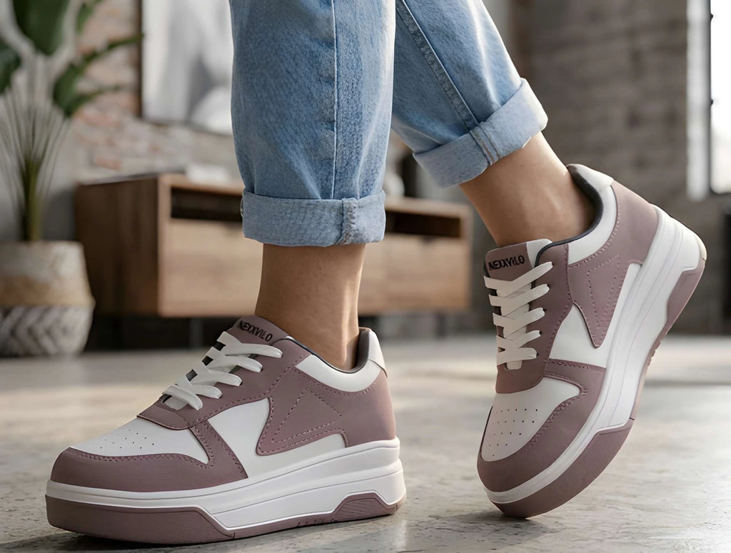 Trendy Lace-Up Sneakers 6