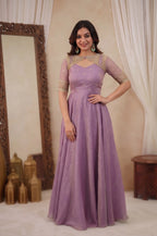 Doremon Crush Gown with Dupatta 2