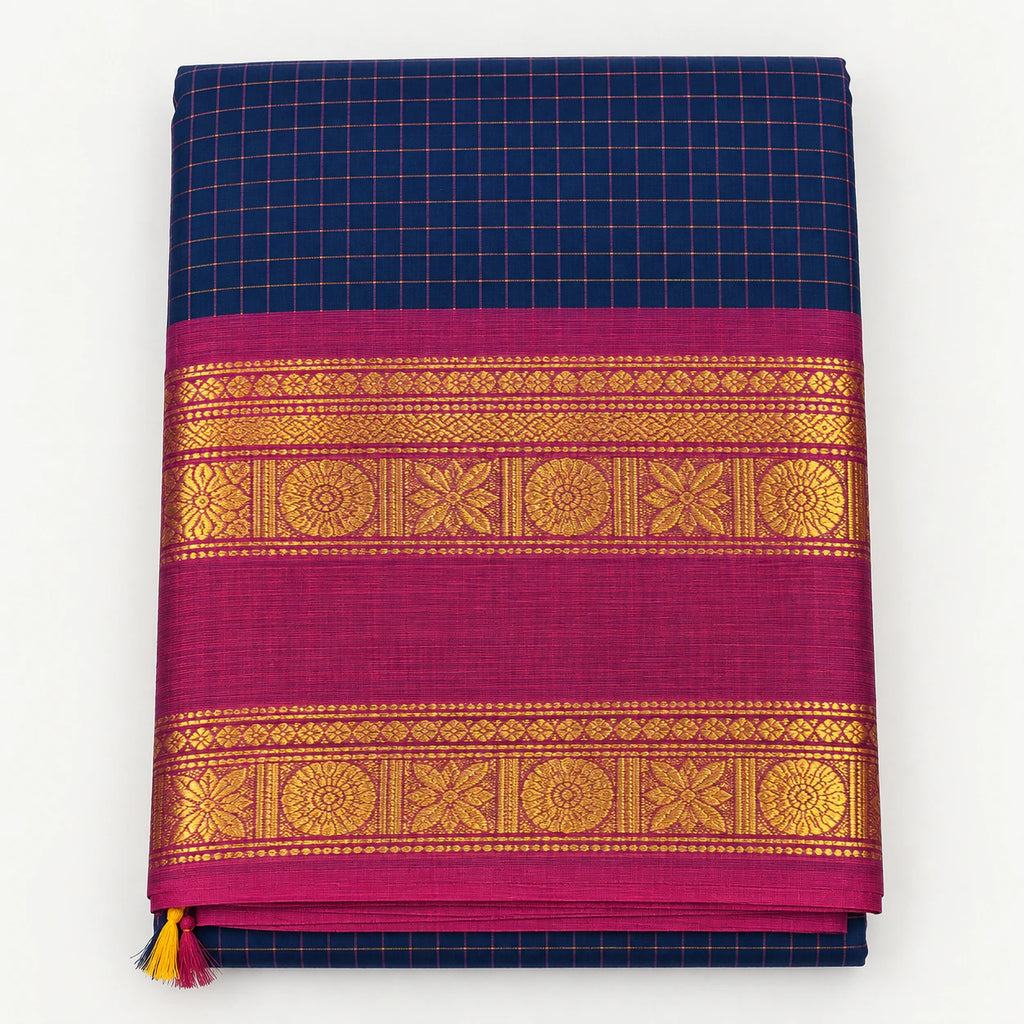 GANGA JAMUNA COTTON WITH BLOUSE 7