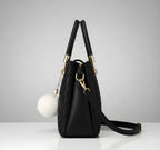 Stylish Ladies PU Leather Shoulder Handbag Premium Fashion Tote Bag with Spacious Multi-Compartment 3