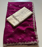 Vichitra Silk Saree 8