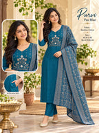 Bamboo Cotton Kurta Set 7