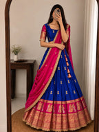 Kanjiveram Silk Lehenga Set 10