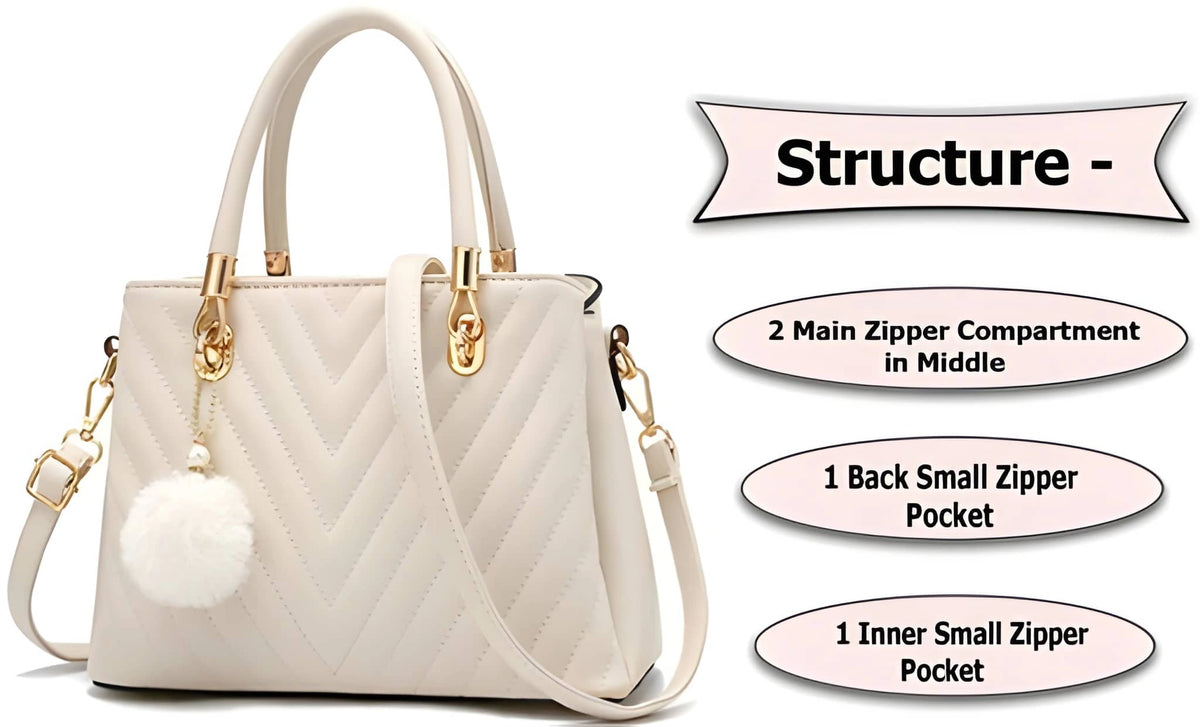 Fashionable Handbag for Women and Girls | Chic Shoulder Purse for Casual Outings and Parties 4