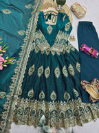 Heavy Fandy Silk Gown 6