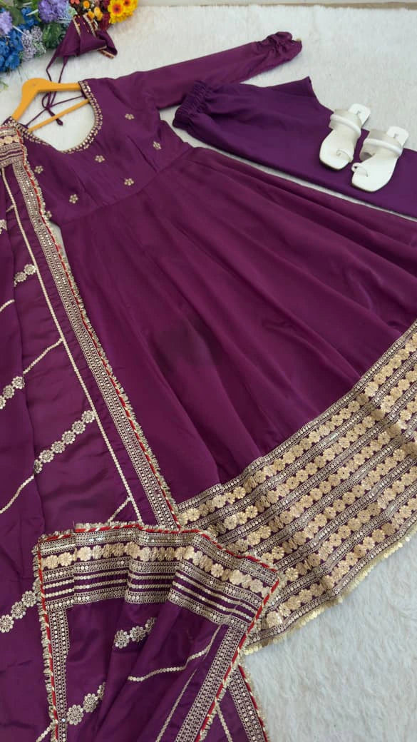 Fox Chinon Silk Gown 10