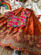 Rangoli Crush Lehenga for Girls 6
