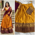 Kanji Cotton Silk Lehenga Set 1