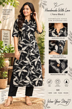 Bamboo Cotton Kurta Set 9
