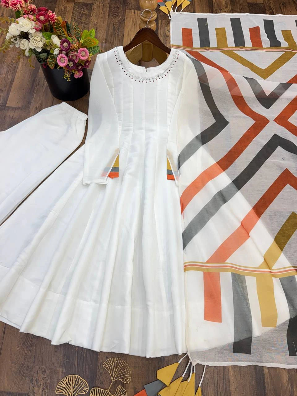 Mal Cotton Anarkali Set 10