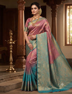 DIE SAREES  WITH BLOUSE 7