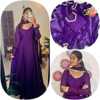 Nc Moss Gown with Dupatta 10