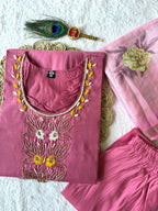 Roman Silk Kurta Set 3