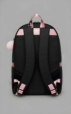 Latest Trendy Women’s Pink Backpack | Lightweight & Durable PU Leather School/College Bag|Adjustable 5