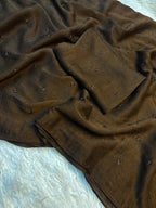 Crush Fabric Saree with Blouse 3
