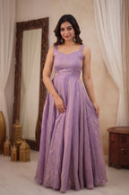 Doremon Crush Gown with Dupatta 7