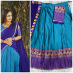 Kanji Cotton Silk Lehenga Set 2