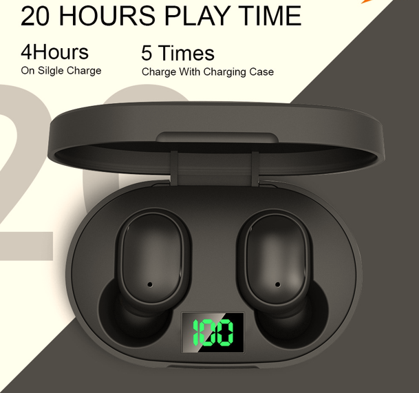 New Water Resistance TWS Wireless Earbuds With Hi-Fi Sound Quality