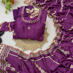 Fox Chinon Silk Gown 8