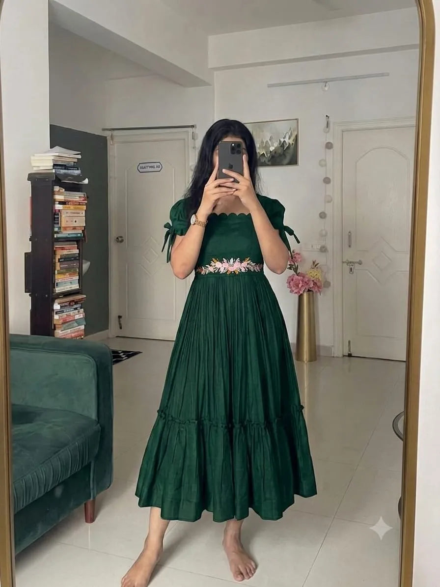 😍😍Premium Vichithra Silk Yamini Maxi Gown😍😍 7