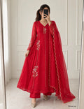 Cotton Embroidered Anarkali Kurti Set 2