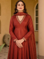 Viscose Kurti Dupatta Set 4