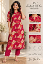 Bamboo Cotton Kurta Set 3