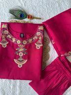 Roman Silk Kurta Set with Dupatta 9