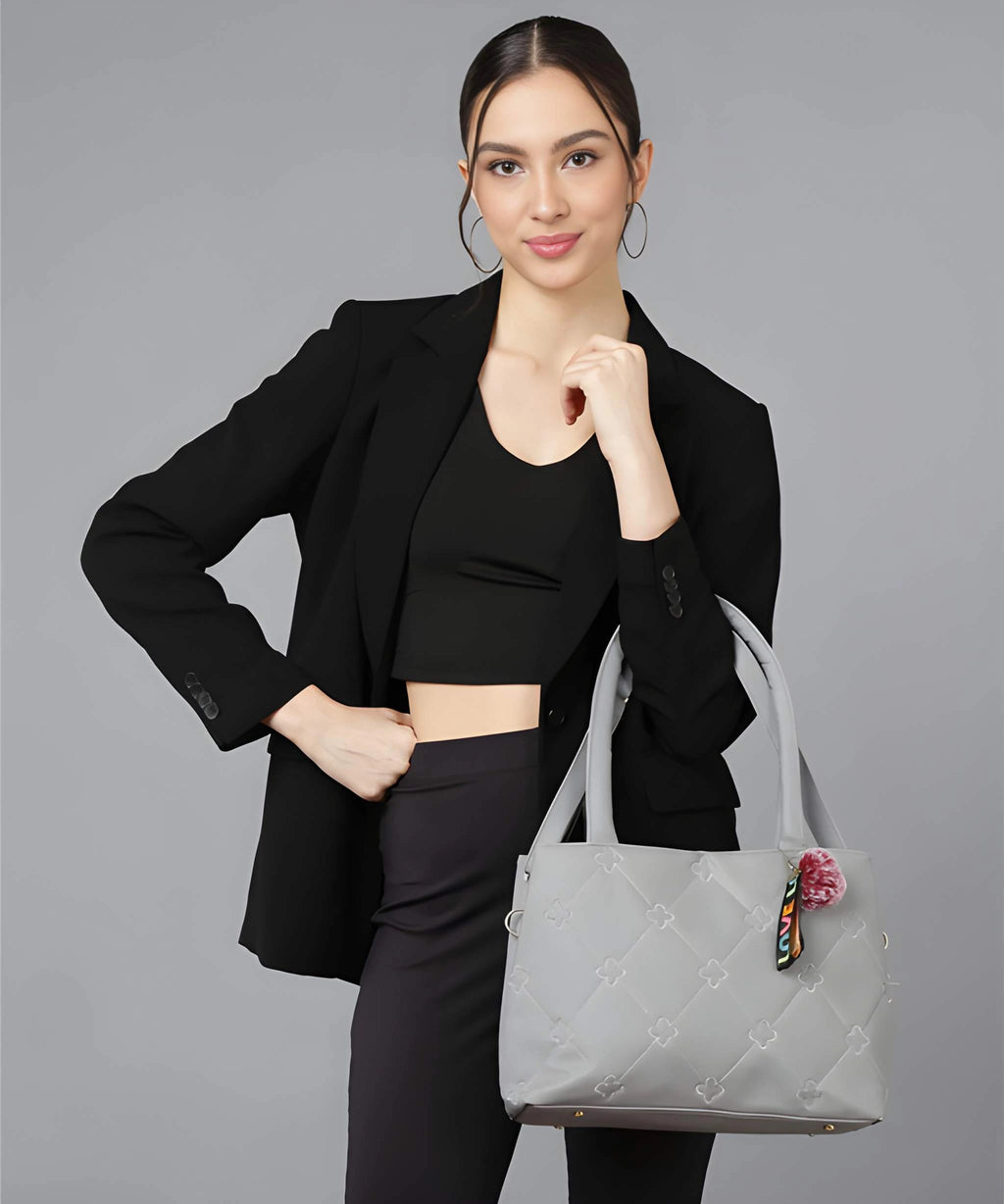 Elegant Ladies PU Leather Handbag | Premium Stylish Shoulder Tote Bag for Women 2