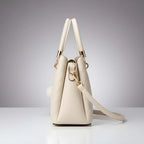 Stylish Ladies PU Leather Shoulder Handbag Premium Fashion Tote Bag with Spacious Multi-Compartment 9