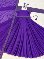 Rangoli Embroidery Anarkali Suit 6