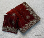 Fancy Space Silk Saree with Sequin Embroidery & C Pallu 7