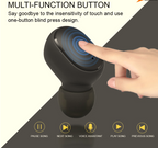 New Water Resistance TWS Wireless Earbuds With Hi-Fi Sound Quality
