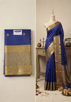 Semi Silk Saree with Blouse 2