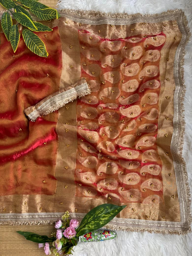 Banarasi Satin Silk Saree 5