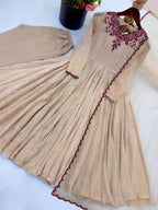 Doremon Crush Embroidered Gown 2
