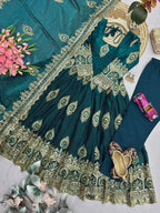 Heavy Fandy Silk Gown 7