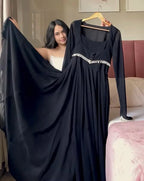 Fox Georgette Anarkali Gown 2