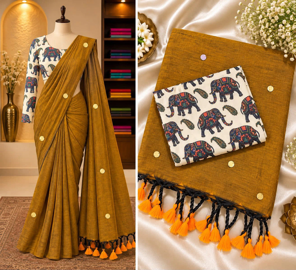 Khadi Cotton Saree 2