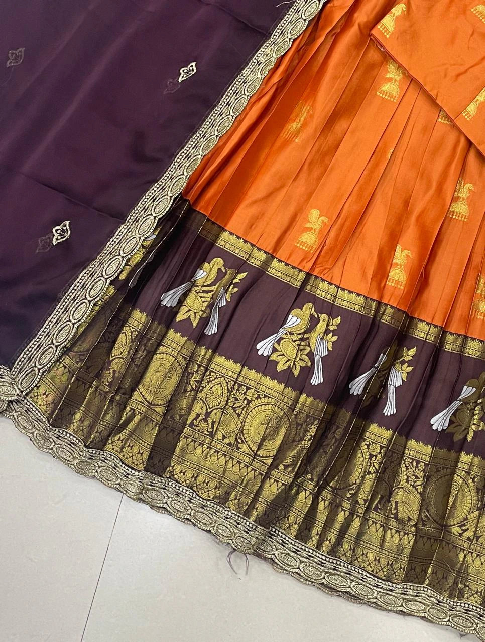 Kanjiveram Silk Lehenga Set 6