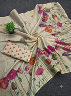 Tissue Digital Printed Saree 1