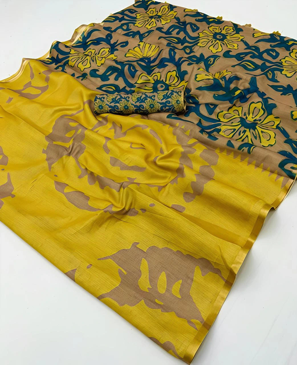 Bandhani Printed Saree 4