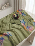 Tissue Digital Saree with Blouse 10