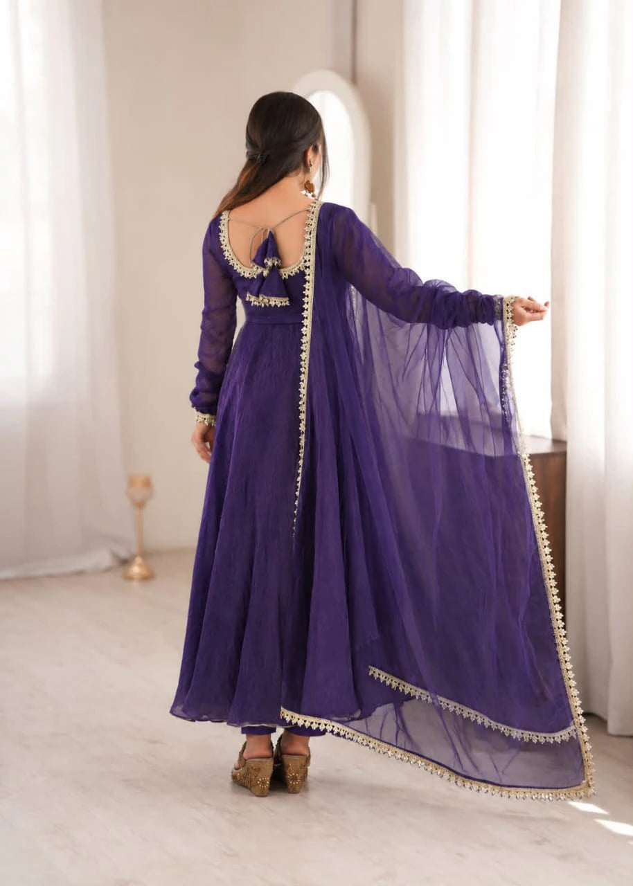 Doremon Crush Anarkali Gown 10
