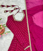 Nc Moss Gown with Dupatta 3