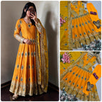 Heavy Fandy Silk Gown 4